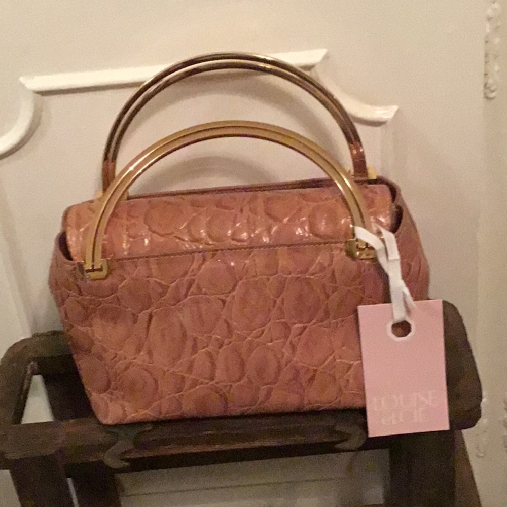 Louise et Cie NWT Diam Top Handle Purse Soft Rose